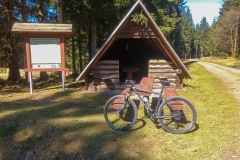 Schutzhütte am Rennsteig